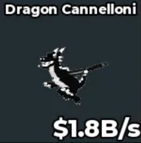 BS11212 Dragon Cannelloni Yin Yang 1.8B/s