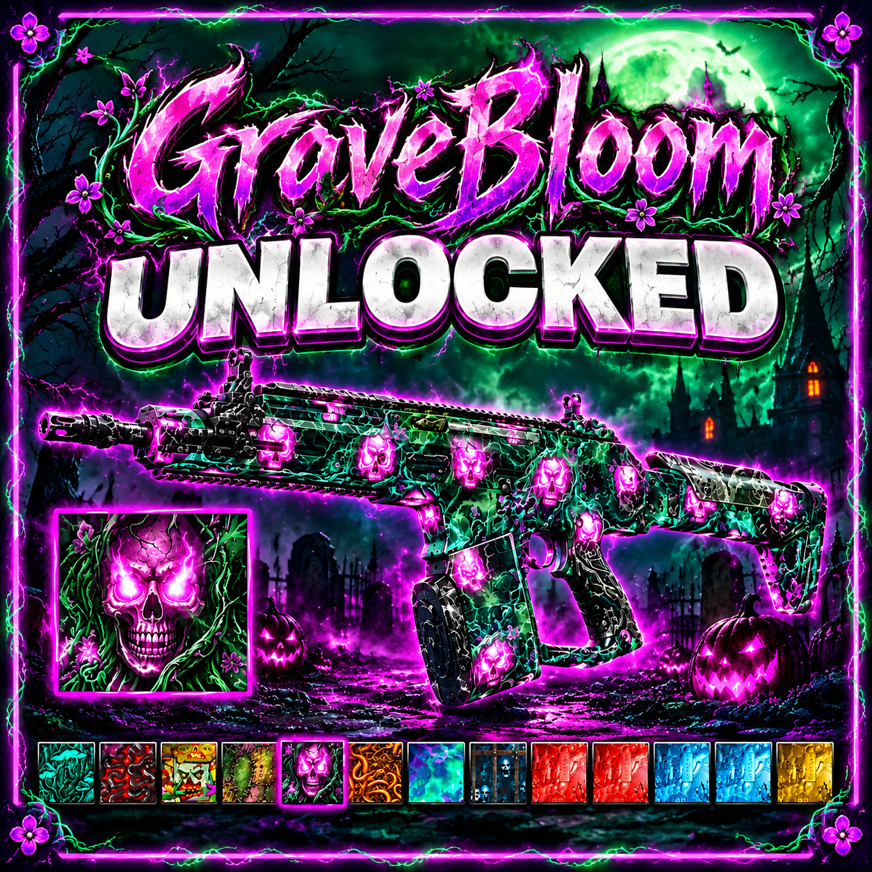 ๐ BO7 Camo Costume Party | ๐ก๏ธ Endgame & Co-Op Complete | ๐ธ Gravebloom Camo + โ๏ธ Arcblade Unlocked