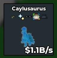 BS11218 Caylusaurus DIAMOND WITH AURA SHADE, PAINT, AND MATTEO HAT TRAIT 1.1B/s
