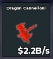 BS11233 Dragon Cannelloni Cursed 2.2B/s