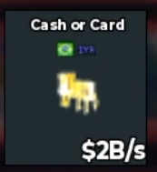 BS11235 Cash or Card Divine 2.4B/s