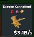 BS11237 Dragon Cannelloni Cannelonni 3.1B/s