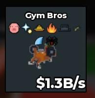 BS11244 Gym Bros Wih John Pork Trait 1.3B/s