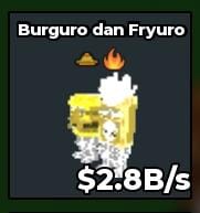 BS11255 Burguro and Fryuro Divine 2.8B/s