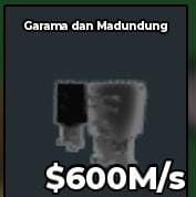 BS11252 Garama and Madundung Phantom 600M/s