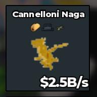 BS11259 Dragon Cannelloni Gold 2.5B/s