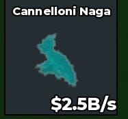 BS11276 Dragon Cannelloni Cheap Rainbow 2.5B/s