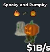 BS11282 Spooky and Pumpky With Pumpkin Trait 1B/s