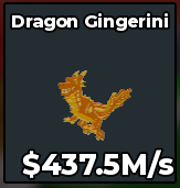DRAGON GINGERINI GOLD 437.5M/S