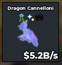 BS11289 Dragon Cannelloni Crystal 5.2B/s