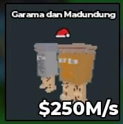 BS11297 Garama And Madudung Rare Santa Hat Trait 250M/s