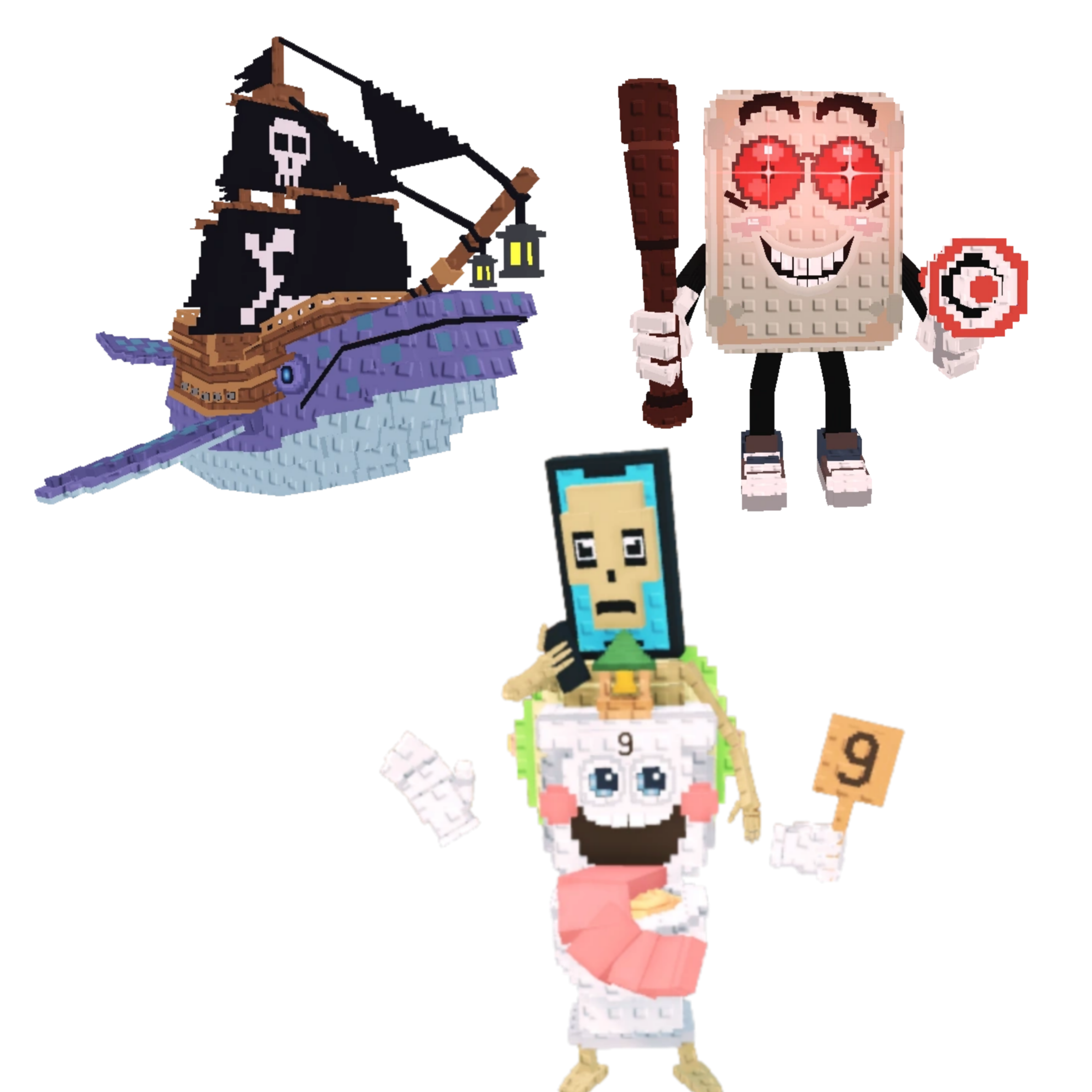 [BUNDLE] - 🌳 1x Capitano Moby 🌳 1x La Secret Combinasion 🌳 1x Tang Tang Keletang