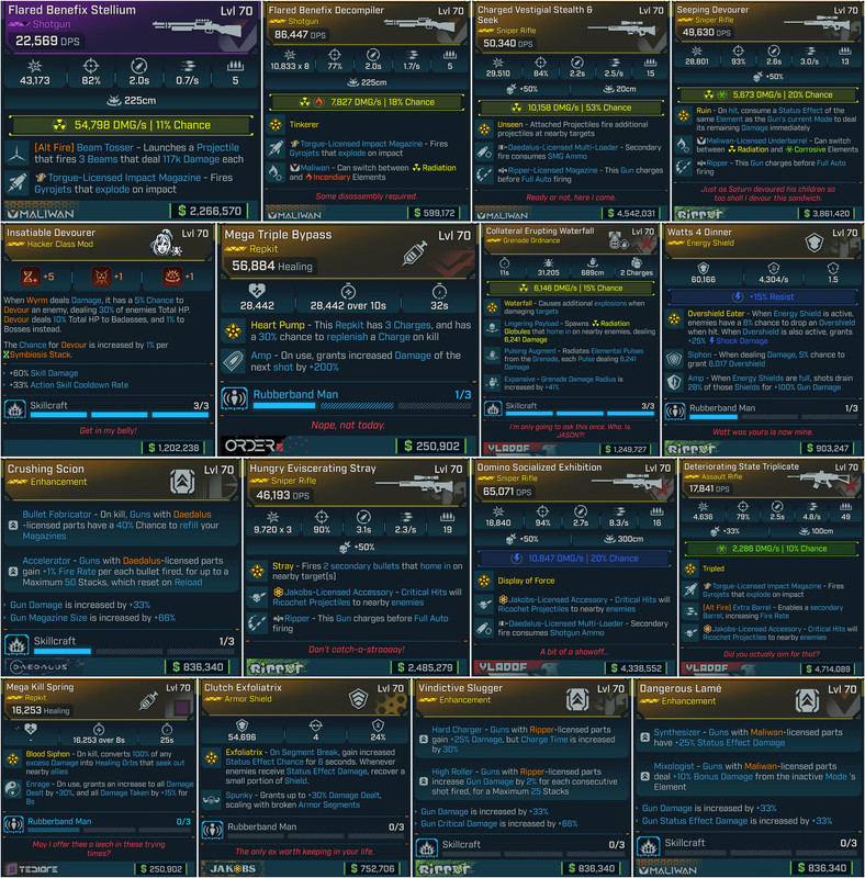 ⭐[GOD ROLL FULL BUILD] L70 BAEBLADE WYRM LOVELESS - UVH7 | TRUE MAYHEM 20⭐