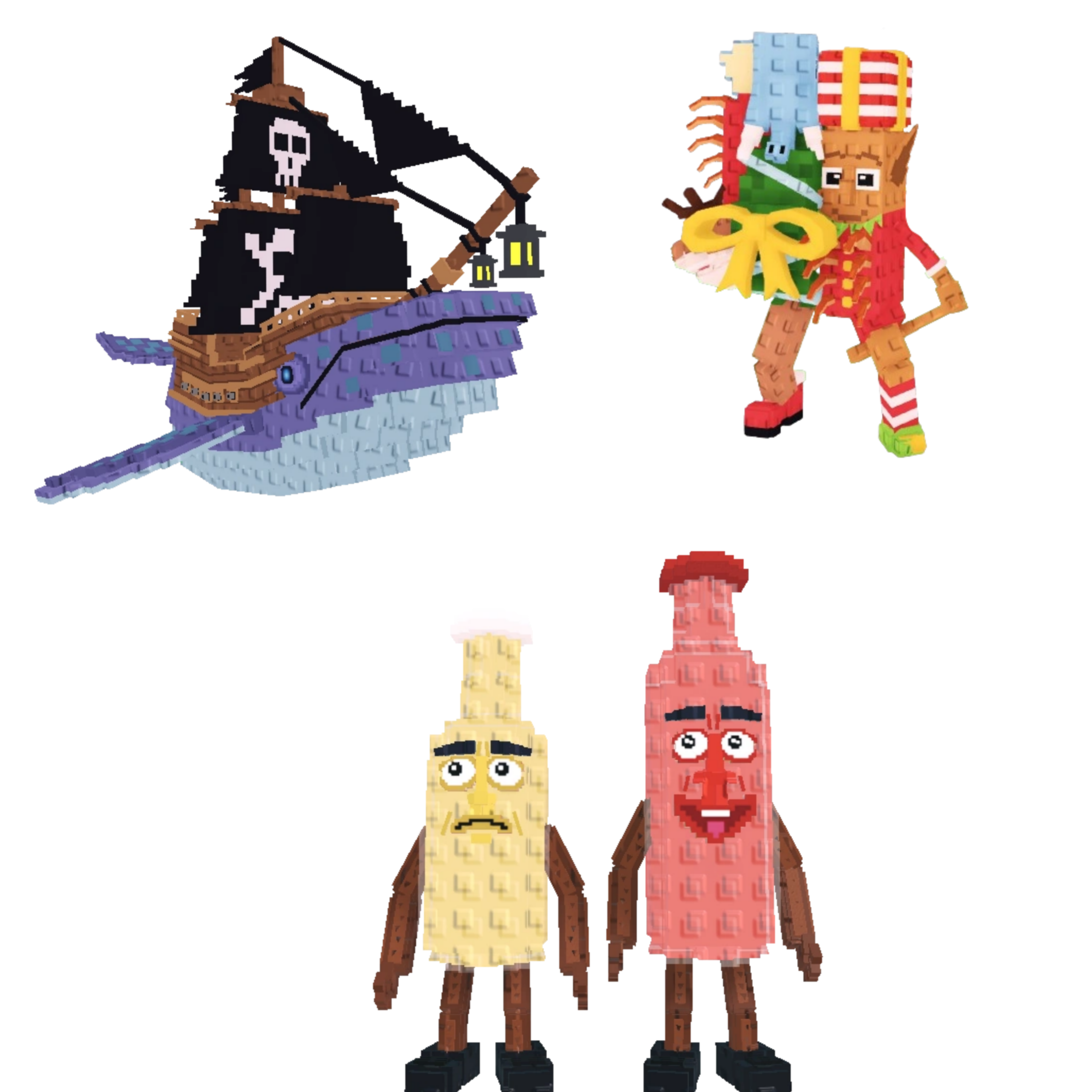 [BUNDLE] - ☘️ 1x Capitano Moby ☘️ 1x Ketchuru and Musturu ☘️ 1x La Jolly Grande