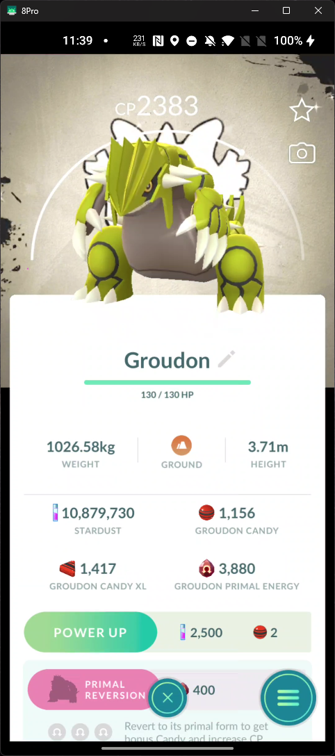 Shiny Groudon Go Fest 2026 Background