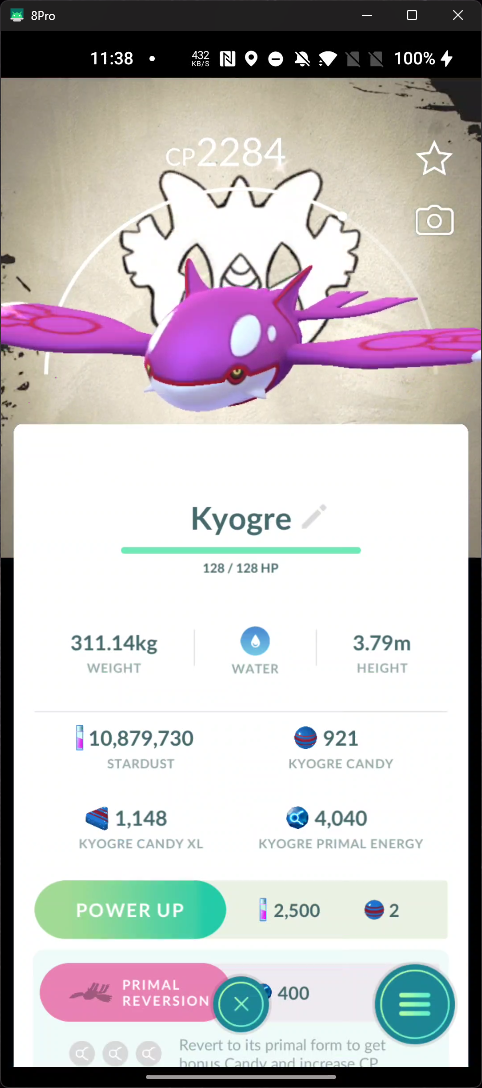 Shiny Kyogre Go Fest 2026 Background