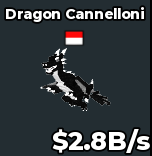 BS11310 Dragon Cannelloni With Indonesia Trait Yin Yang 2.8B/s