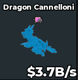 BS11311 Dragon Cannelloni With Nyan Cat Trait Rainbow 3.7B/s