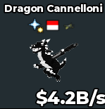 BS11312 Dragon Cannelloni 3 Trait Yin Yang 4.2B/s