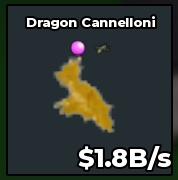 BS11314 Dragon Cannelloni Gold 1.8B/s