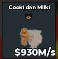 BS11316 Cooki and Milki 930M/s