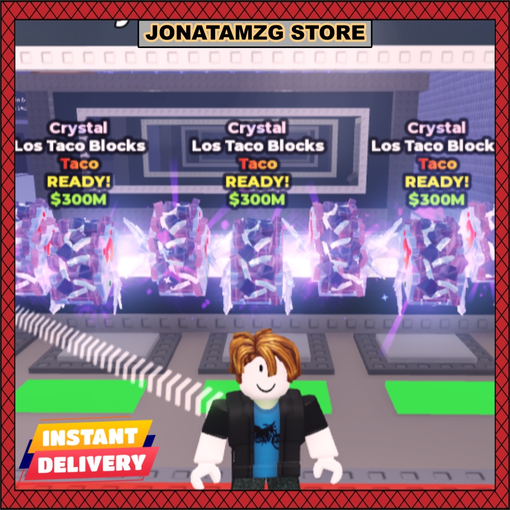 Crystal Los Taco Blocks Crystal - Steal A Brainrot