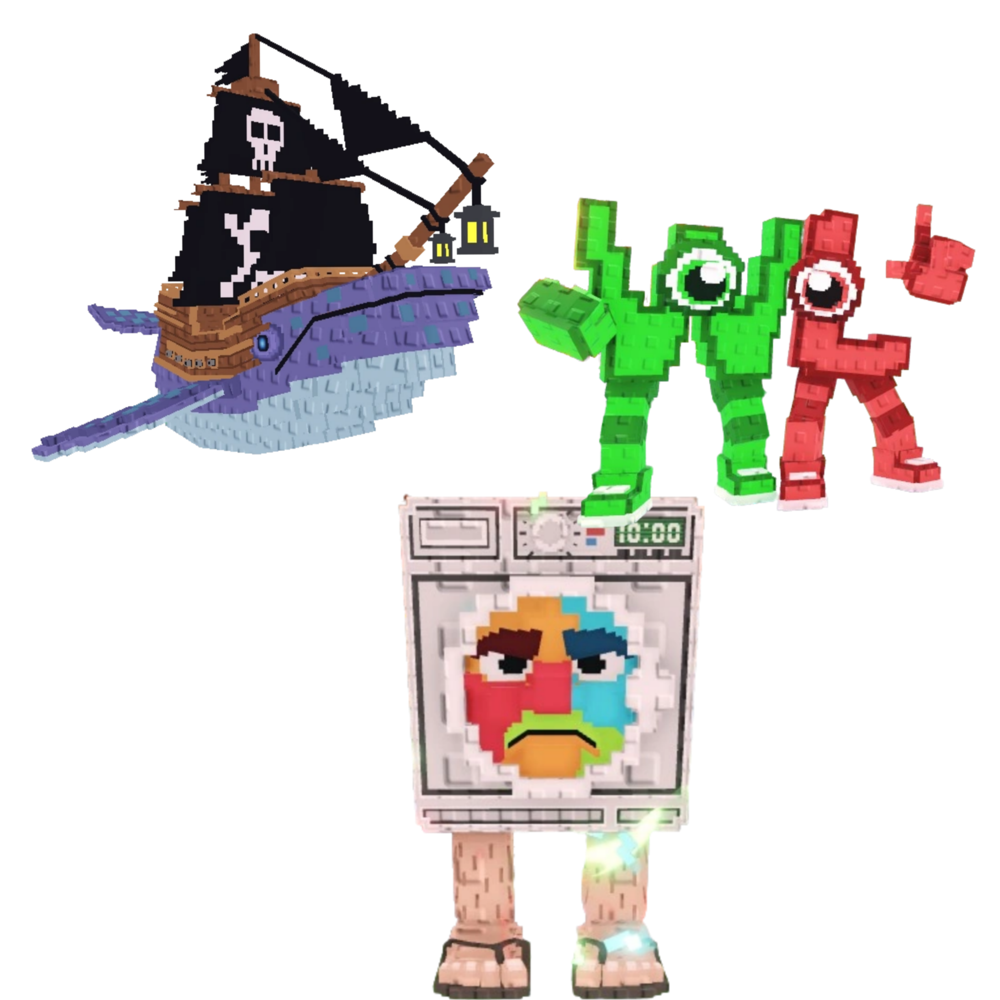 [BUNDLE] - 🍂 1x Capitano Moby 🍂 1x Lavadorito Spinito 🍂 1x W or L (WorL)