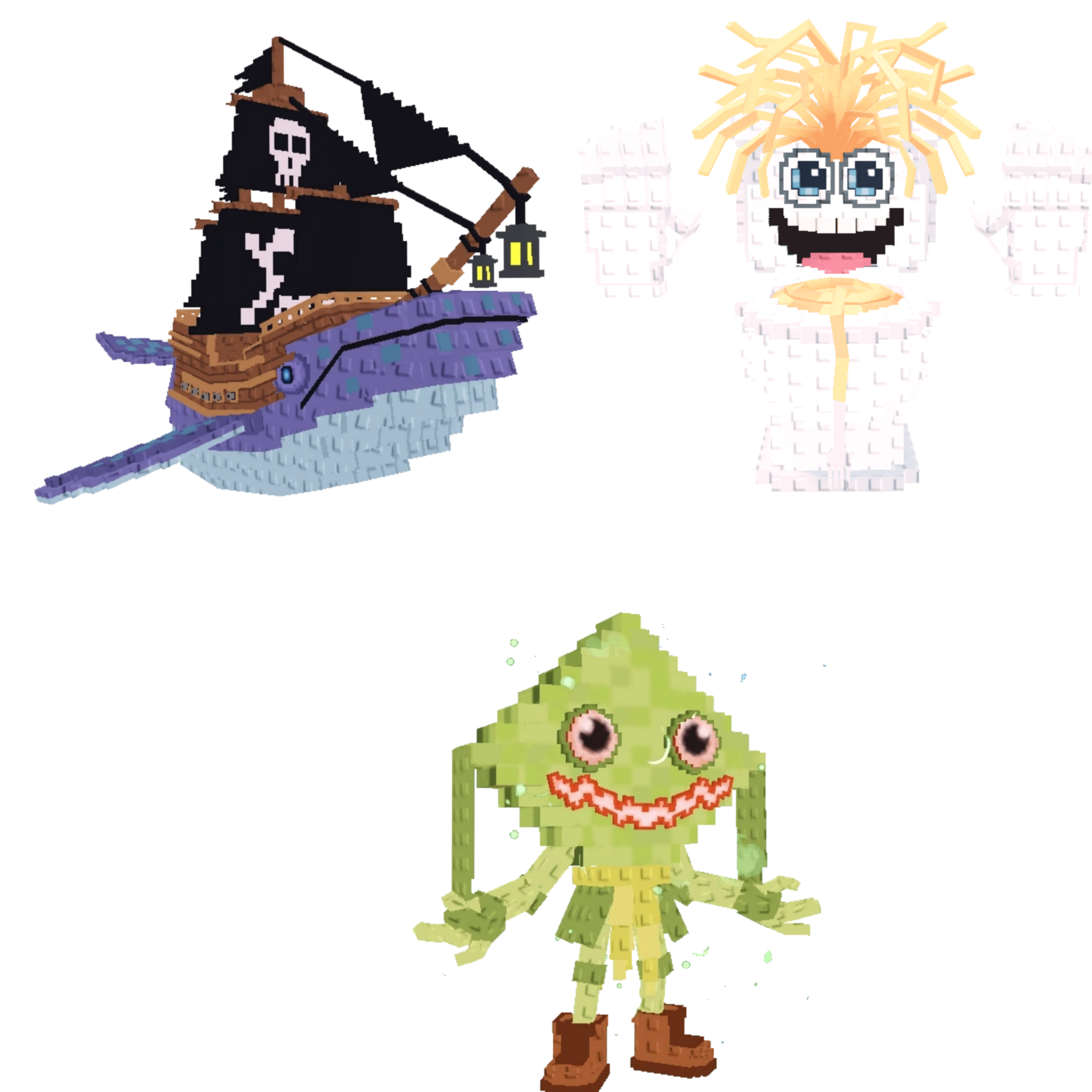 [BUNDLE] - 🌤️ 1x Capitano Moby 🌤️ 1x Ketupat Kepat 🌤️ 1x Spaghetti Tualetti
