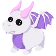 MR Lavender Dragon / Adopt Me