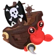 MFR Pirate Hermit Crab / Adopt Me
