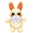 MF White Choccybunny / Adopt Me