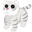 R Lunar White Tiger / Adopt Me