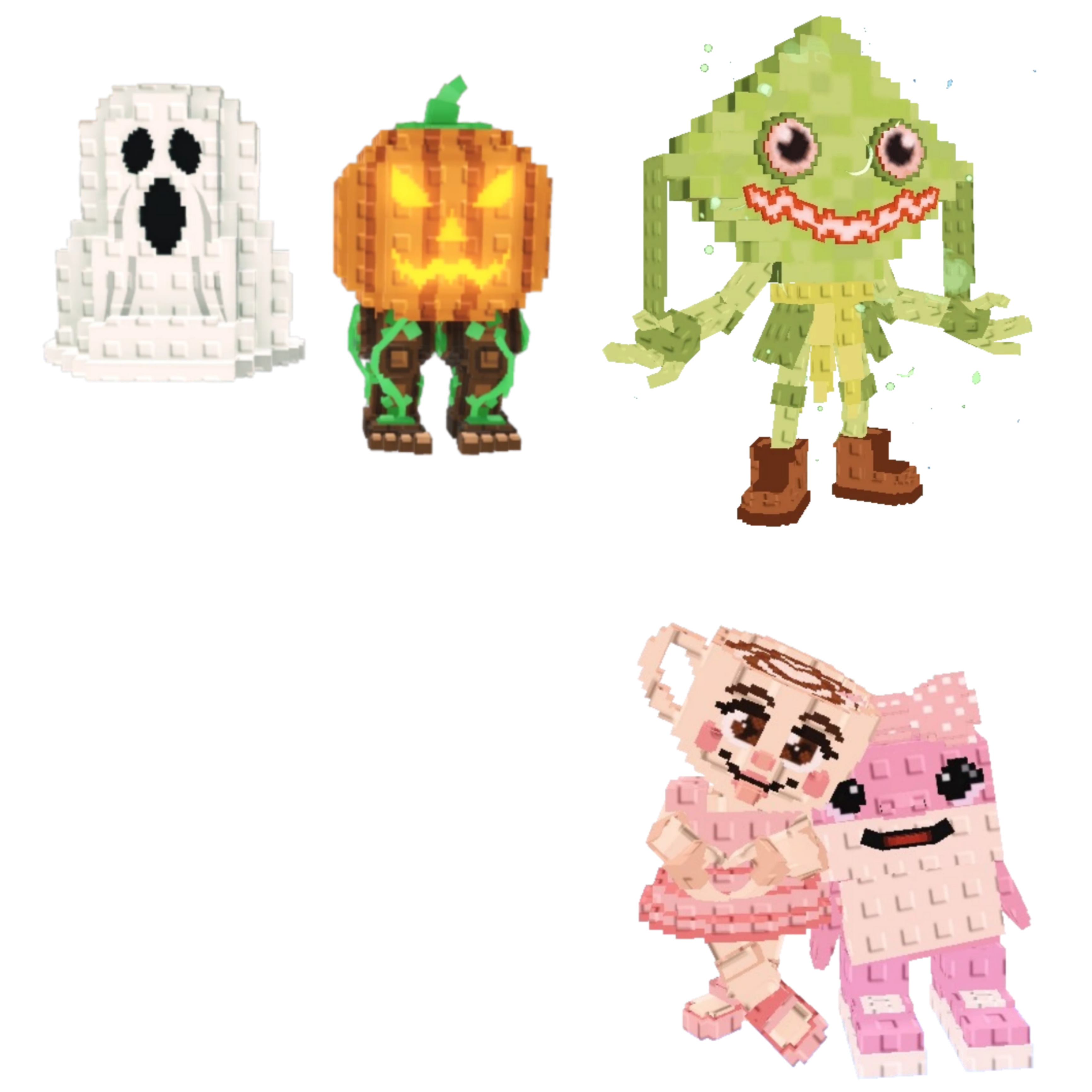 [BUNDLE] - 🧧 1x Spooky and Pumpky 🧧 1x Las Sis 🧧 1x Ketupat Kepat
