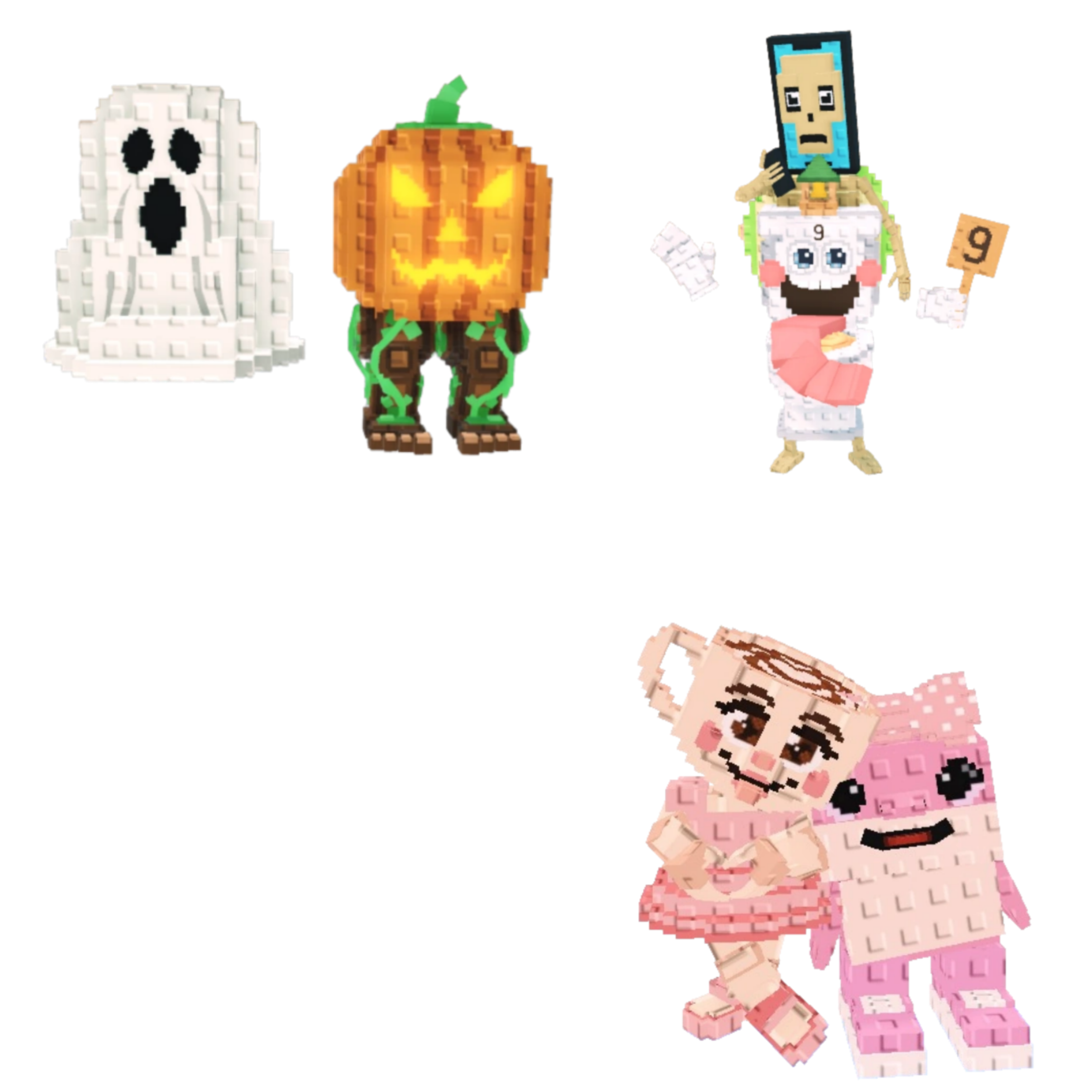 [BUNDLE] - 🎁 1x Spooky and Pumpky 🎁 1x Las Sis 🎁 1x La Secret Combinasion