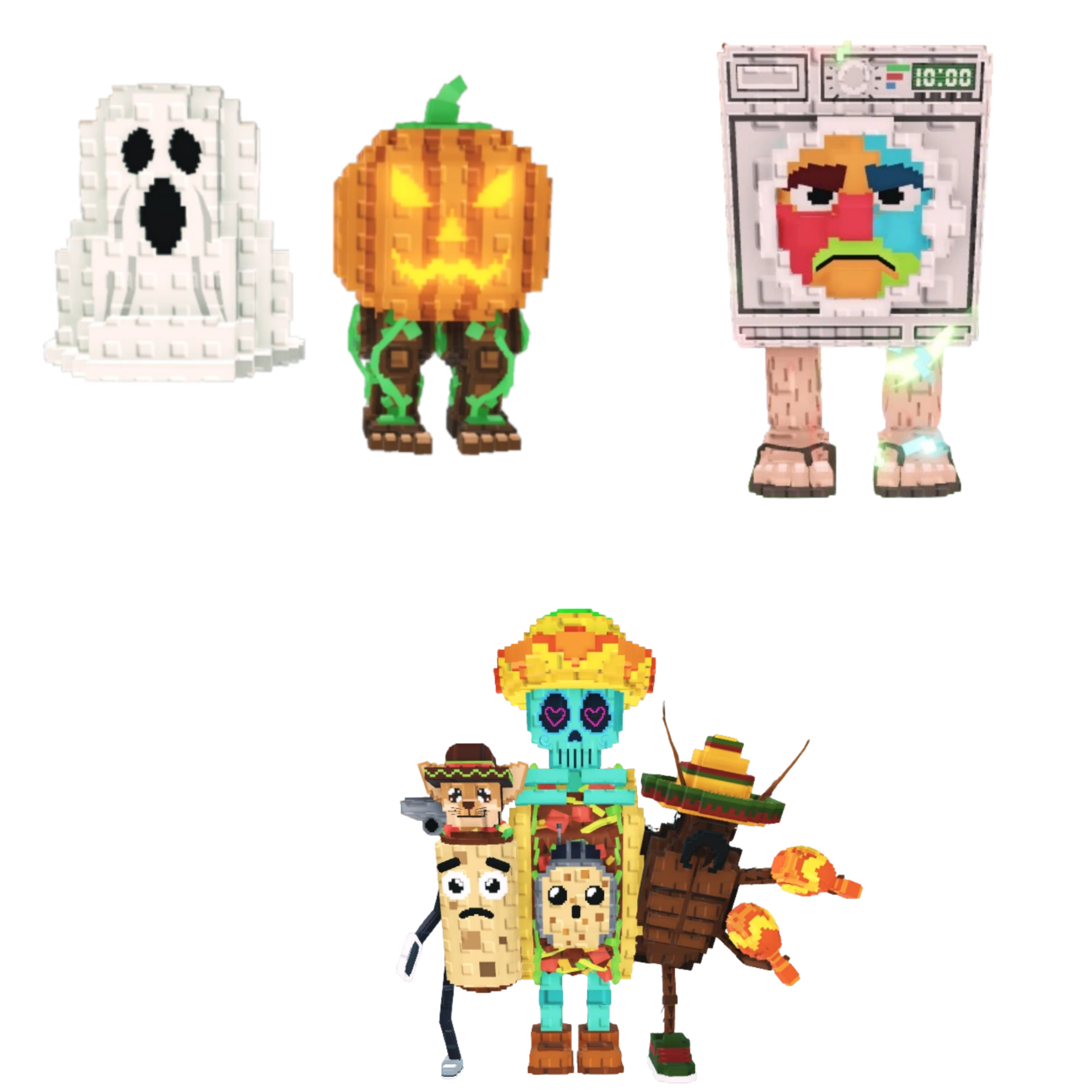 [BUNDLE] - 🏆 1x Spooky and Pumpky 🏆 1x La Taco Combinasion 🏆 1x Lavadorito Spinito