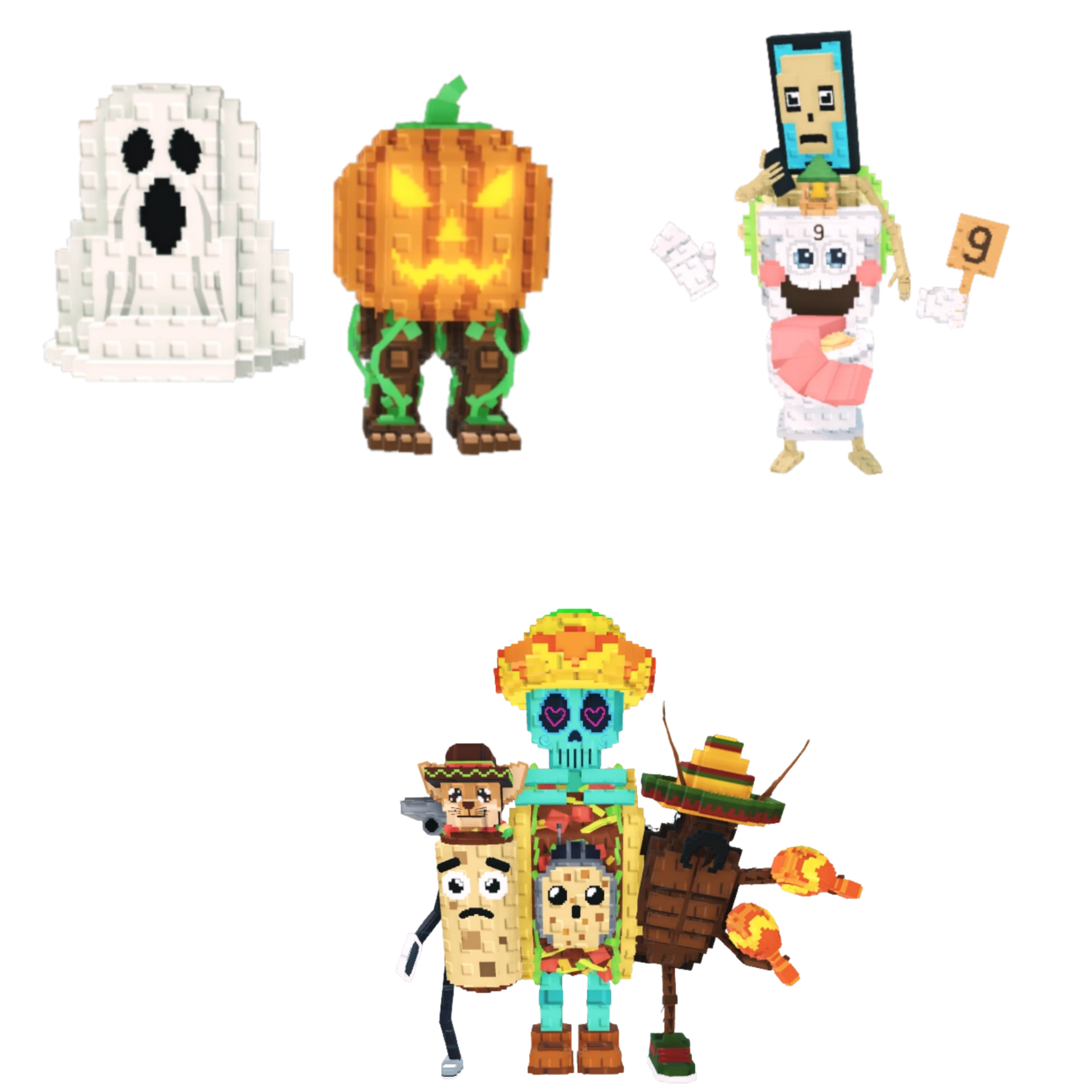 [BUNDLE] - 🥇 1x Spooky and Pumpky 🥇 1x La Taco Combinasion 🥇 1x La Secret Combinasion