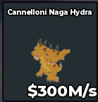 BS11336 Hydra Dragon Cannelloni 300M/s