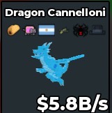 BS11339 Dragon Cannelloni Diamond 5.8B/s