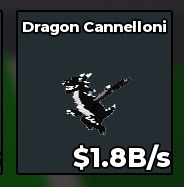 BS11340 Dragon Cannelloni Yin Yang 1.8B/s