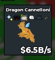 BS11341 Dragon Cannelloni 6.5B/s