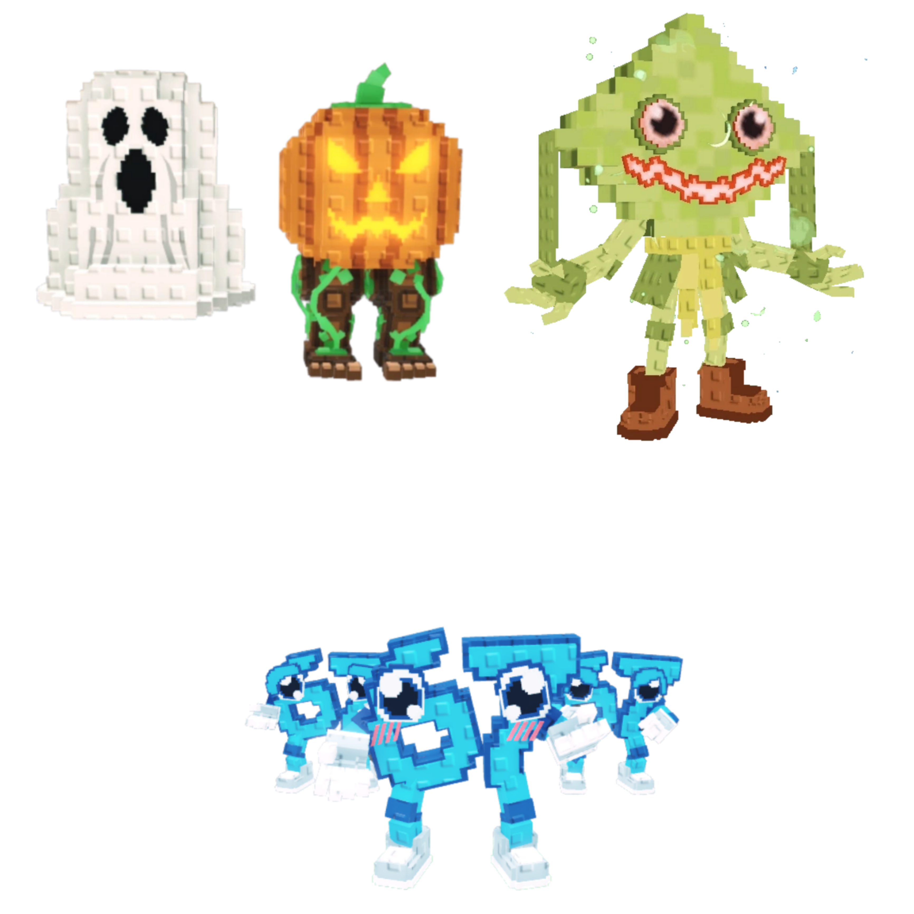 [BUNDLE] - 🎾 1x Spooky and Pumpky 🎾 1x Los 67 (Six Seven) 🎾 1x Ketupat Kepat