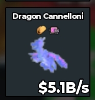 BS11345 Dragon Cannelloni Crystal 5.1B/s