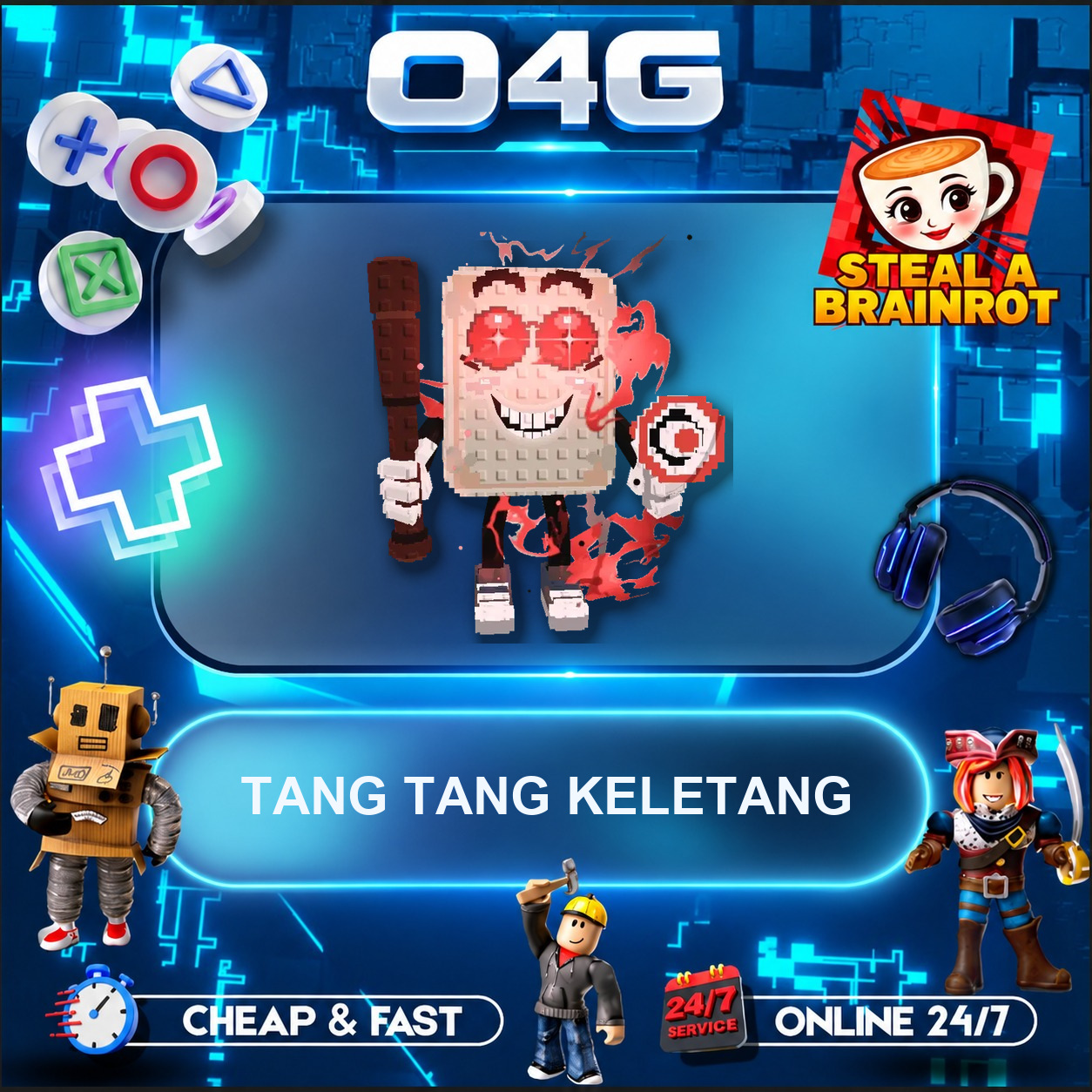 Tang Tang Keletang>Gold>276.3M/s