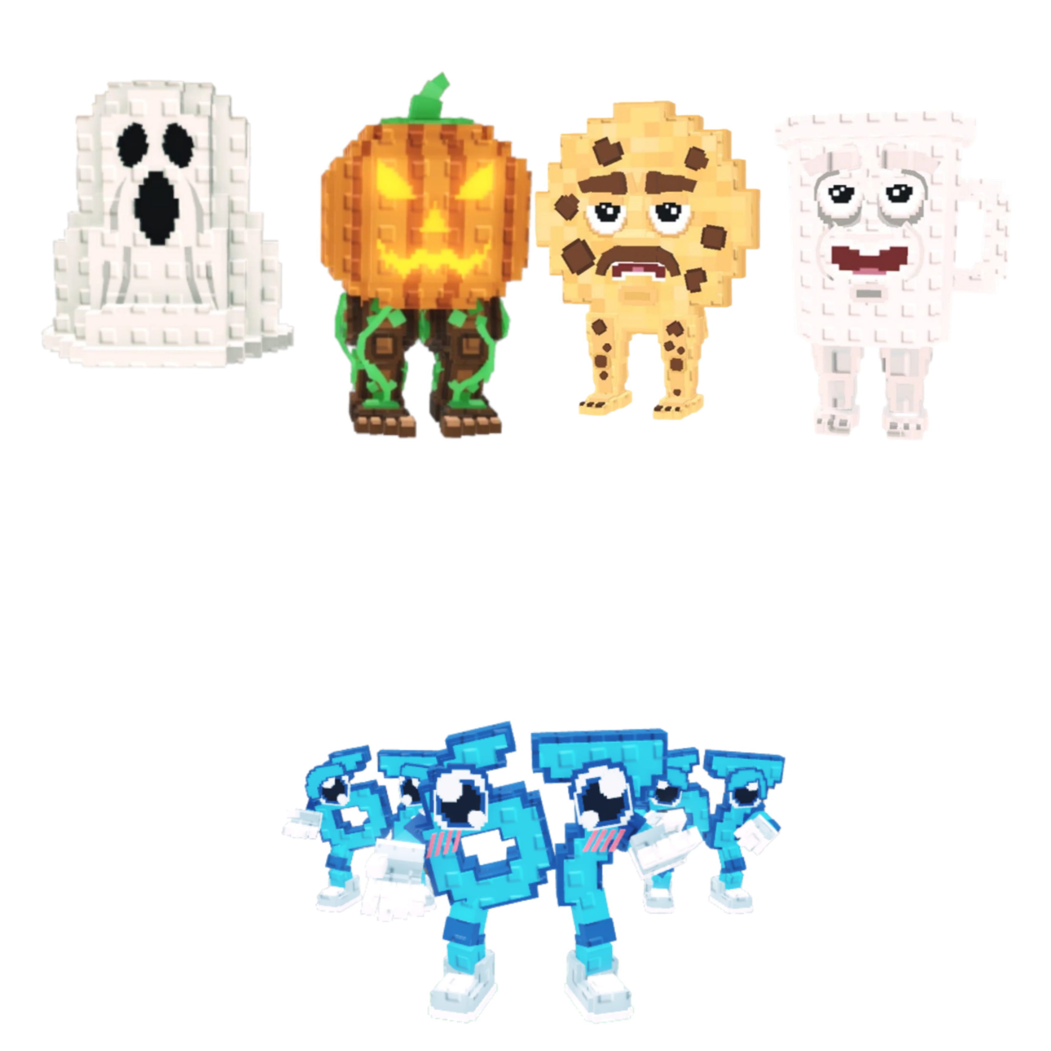 [BUNDLE] - 🏑 1x Spooky and Pumpky 🏑 1x Los 67 (Six Seven) 🏑 1x Cooki And Milki