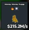 BS11377 Money Money Puggy Gold 215.2M/s