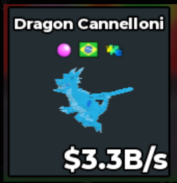 DRAGON CANNELLONI DIAMOND Brazil Trait 3.3B/S