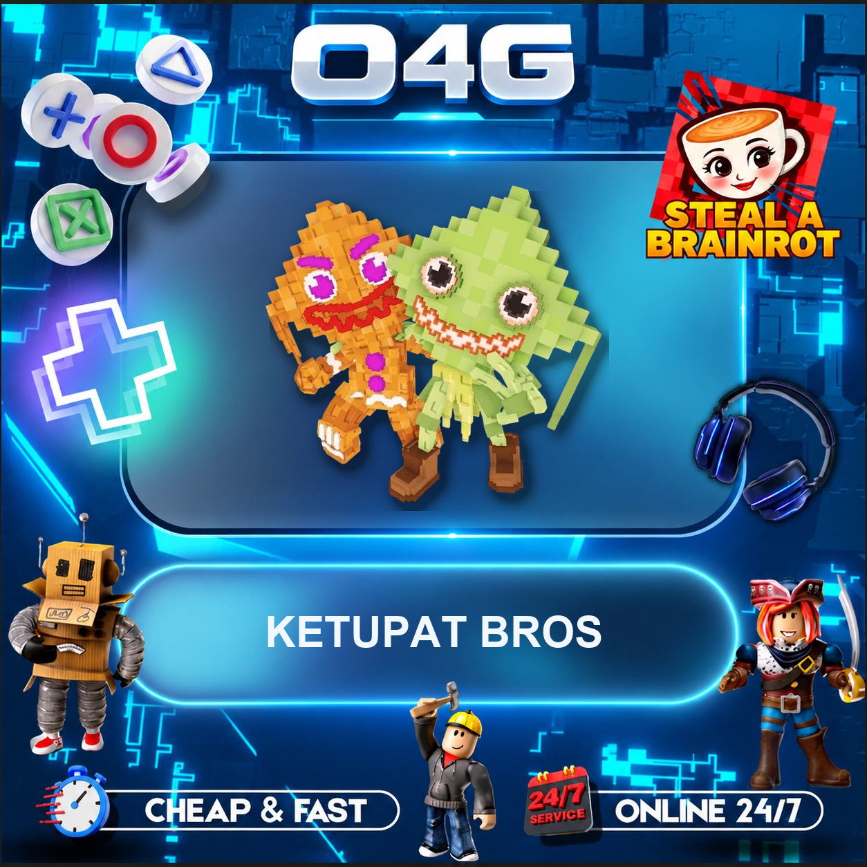 Ketupat Bros>None>4B/s