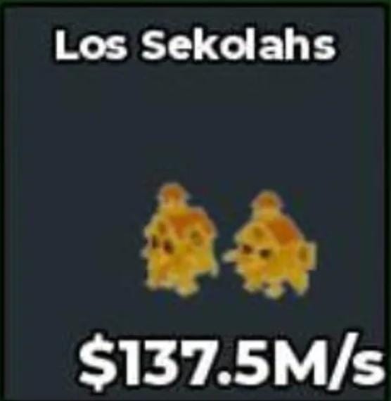 BS11383 Los Sekolahs Gold 137.5M/s