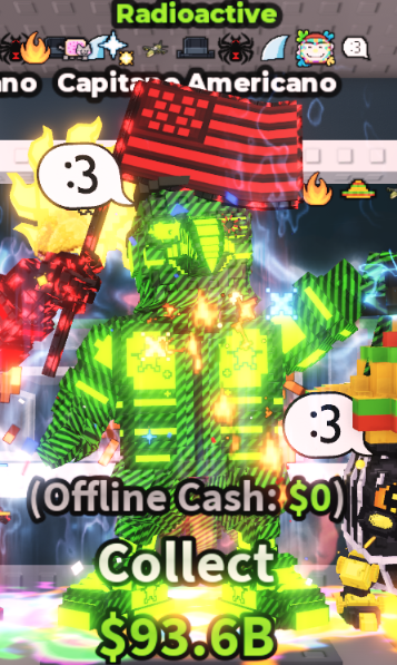 RADIOACTIVE CAPITANO AMERICANO 3.1B/S (SPIDER + 8 TRAITS) 26 EXIST – STEAL A BRAINROT – FAST DELIVERY & TRUSTED #M4VK9C
