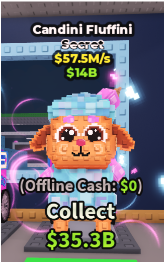 CANDINI FLUFFINI 57.5M/S – STEAL A BRAINROT – FAST DELIVERY & TRUSTED #Z3VP9M
